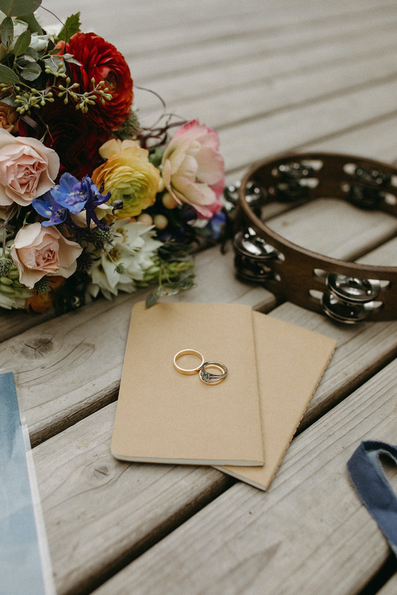 Wedding details photographed in Washington State.