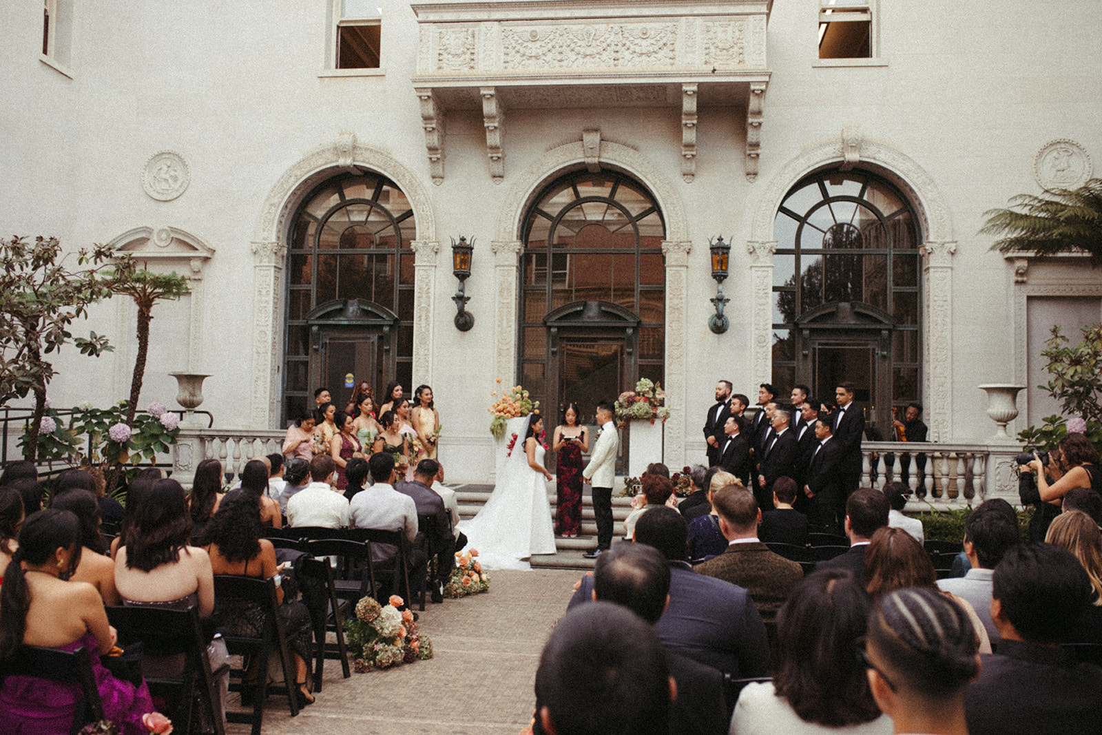 Flood Mansion Wedding photographed by Stephanie Klotz Photography